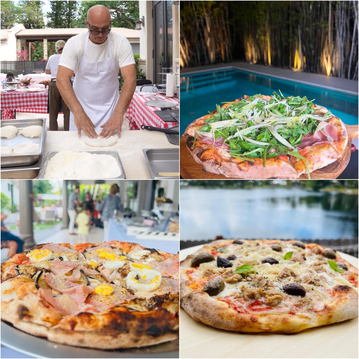 Pizza Station Bartolomeo Private Chef Italian Catering in Miami